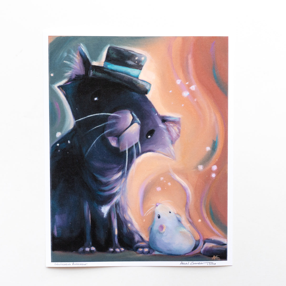 The Gentlemen's Agreement, Cat & Mouse | Art Print
