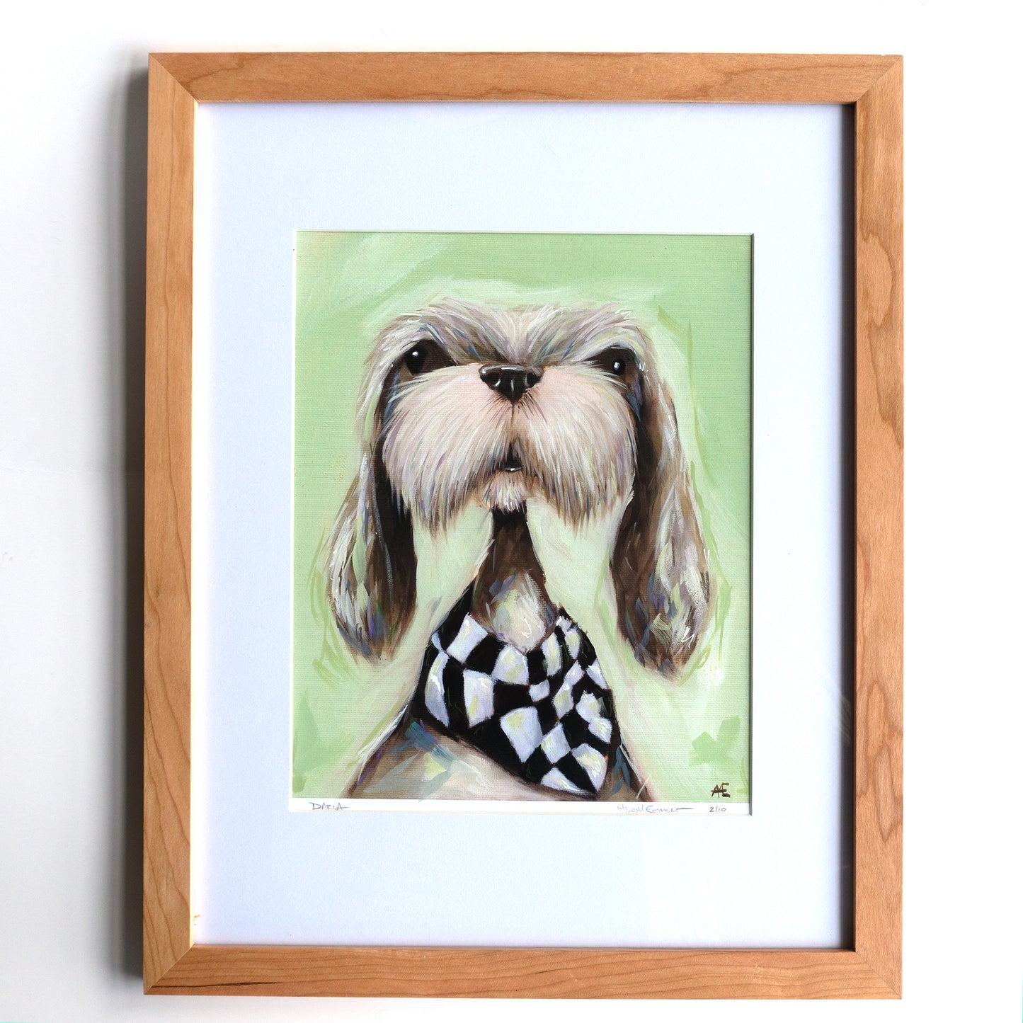Darla the Shih Tzu | Limited Edition Hand-Embellished Fine Art Print