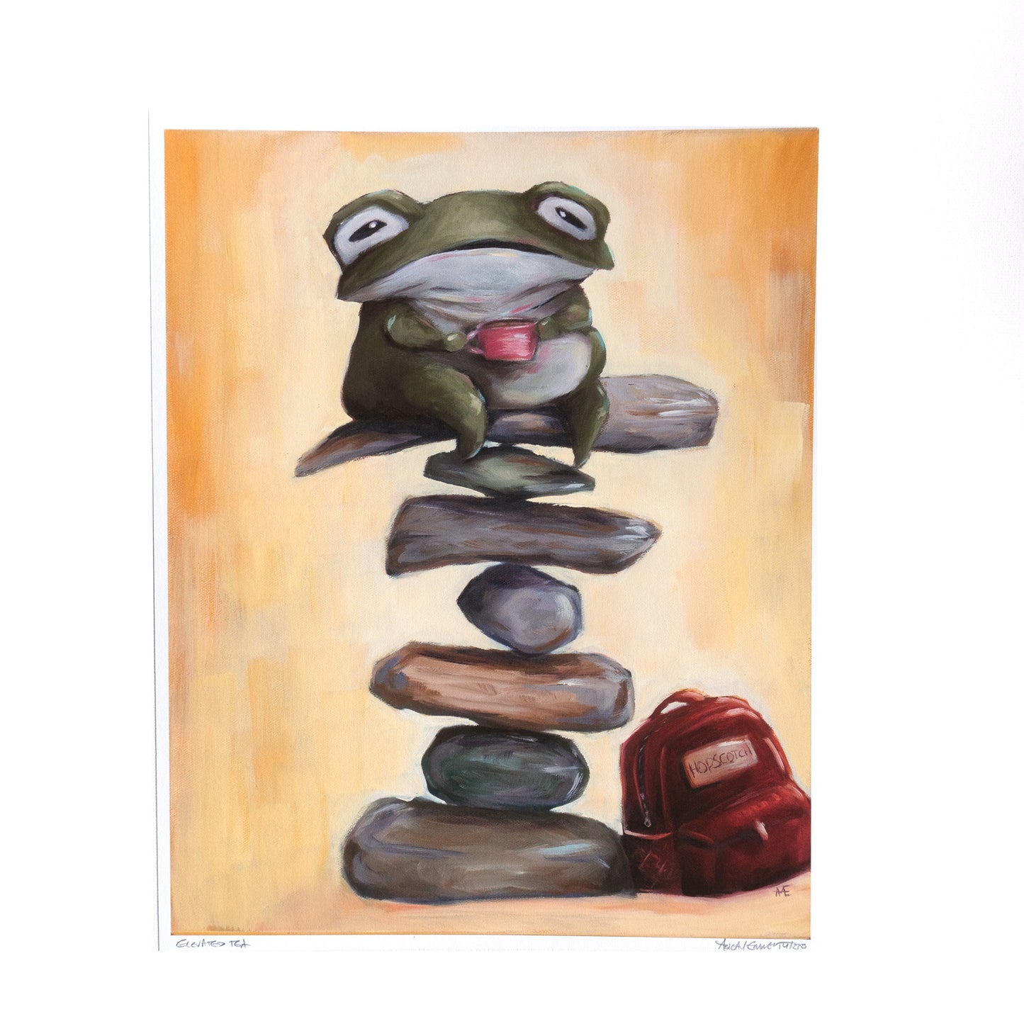 Elevated Tea (Hopscotch) | Art Print