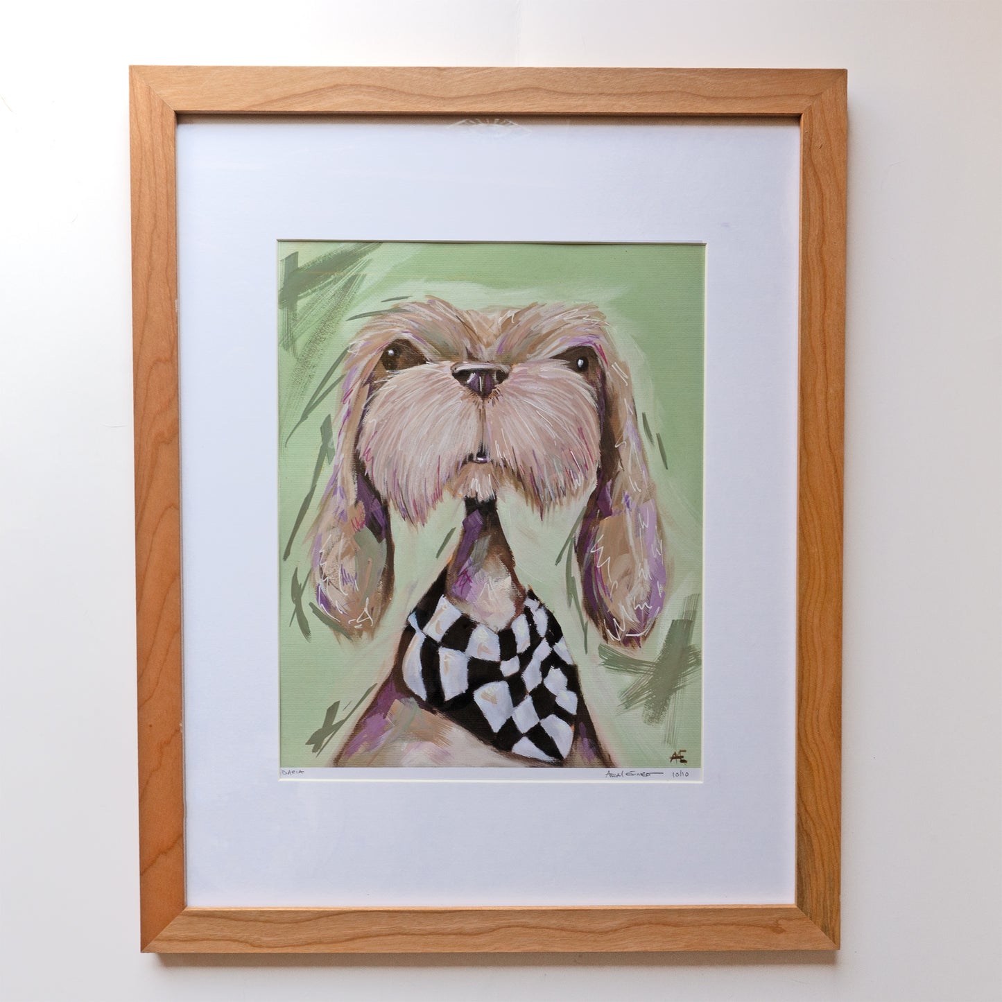 Darla the Shih Tzu | Limited Edition Hand-Embellished Fine Art Print