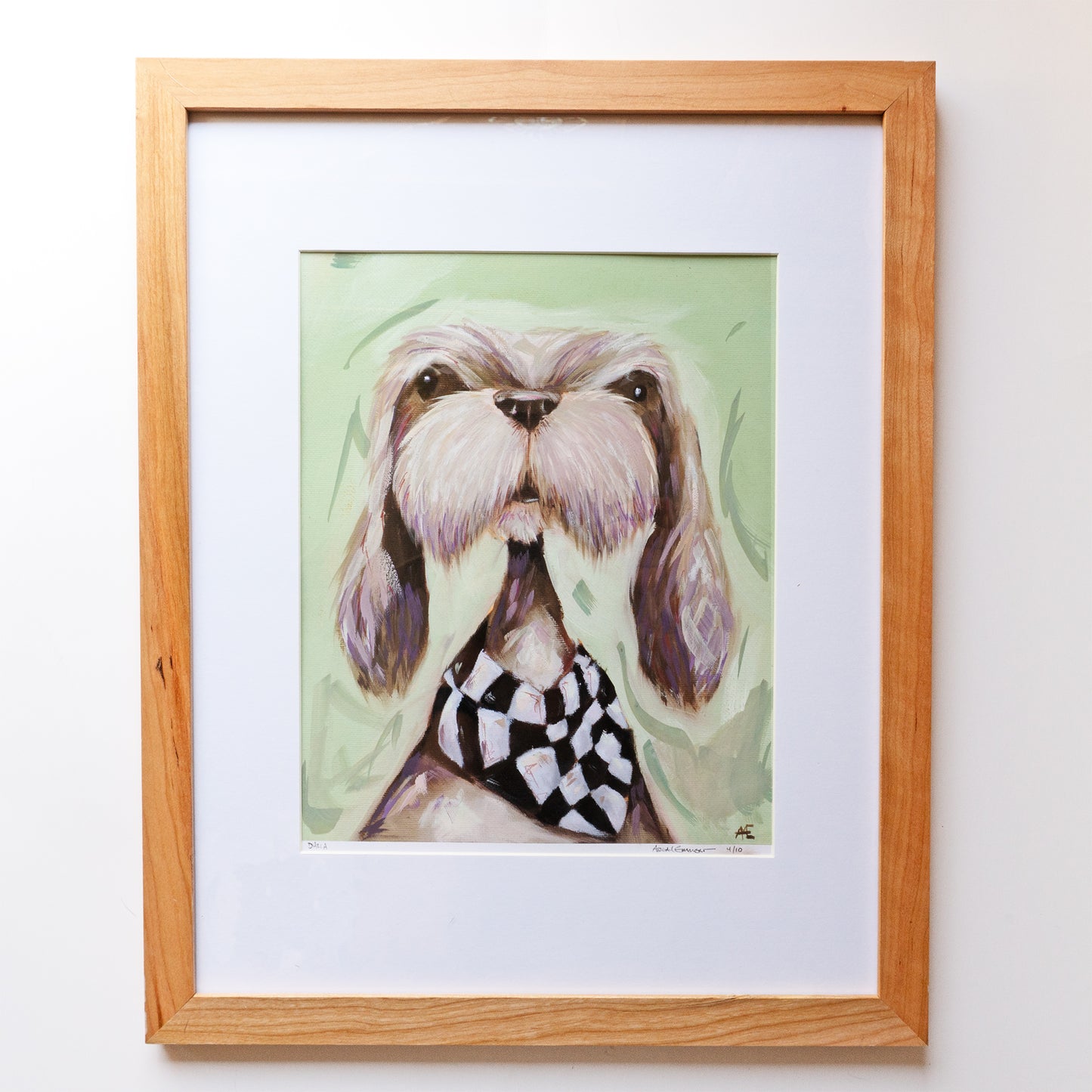 Darla the Shih Tzu | Limited Edition Hand-Embellished Fine Art Print