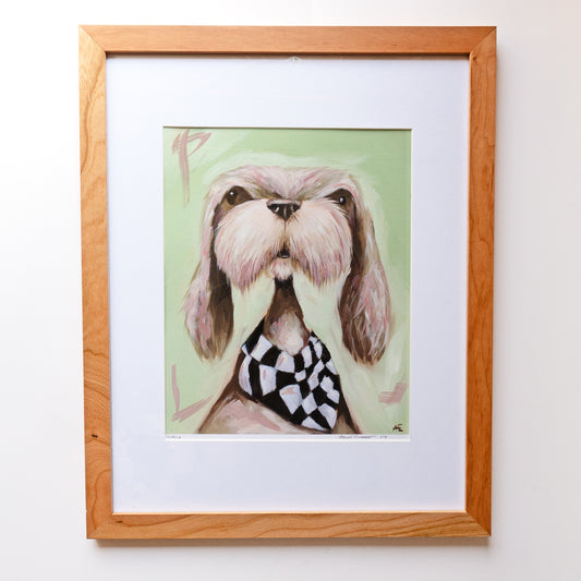 Darla the Shih Tzu | Limited Edition Hand-Embellished Fine Art Print