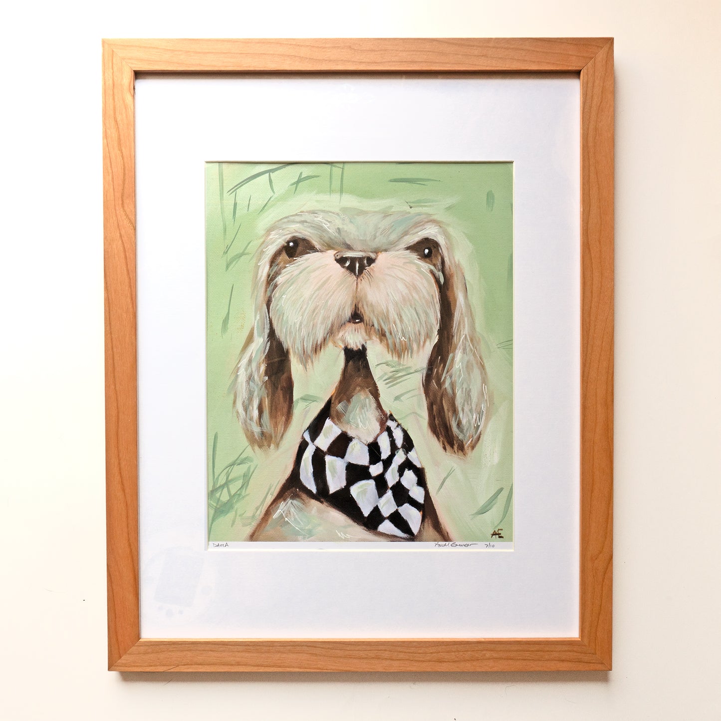 Darla the Shih Tzu | Limited Edition Hand-Embellished Fine Art Print