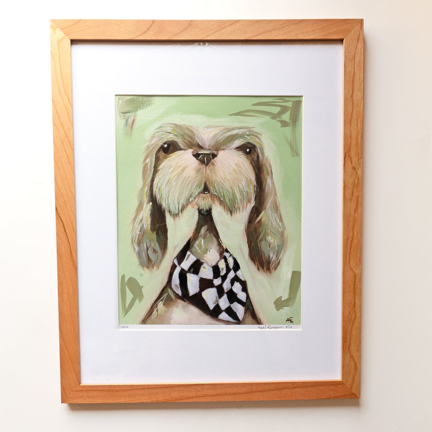 Darla the Shih Tzu | Limited Edition Hand-Embellished Fine Art Print