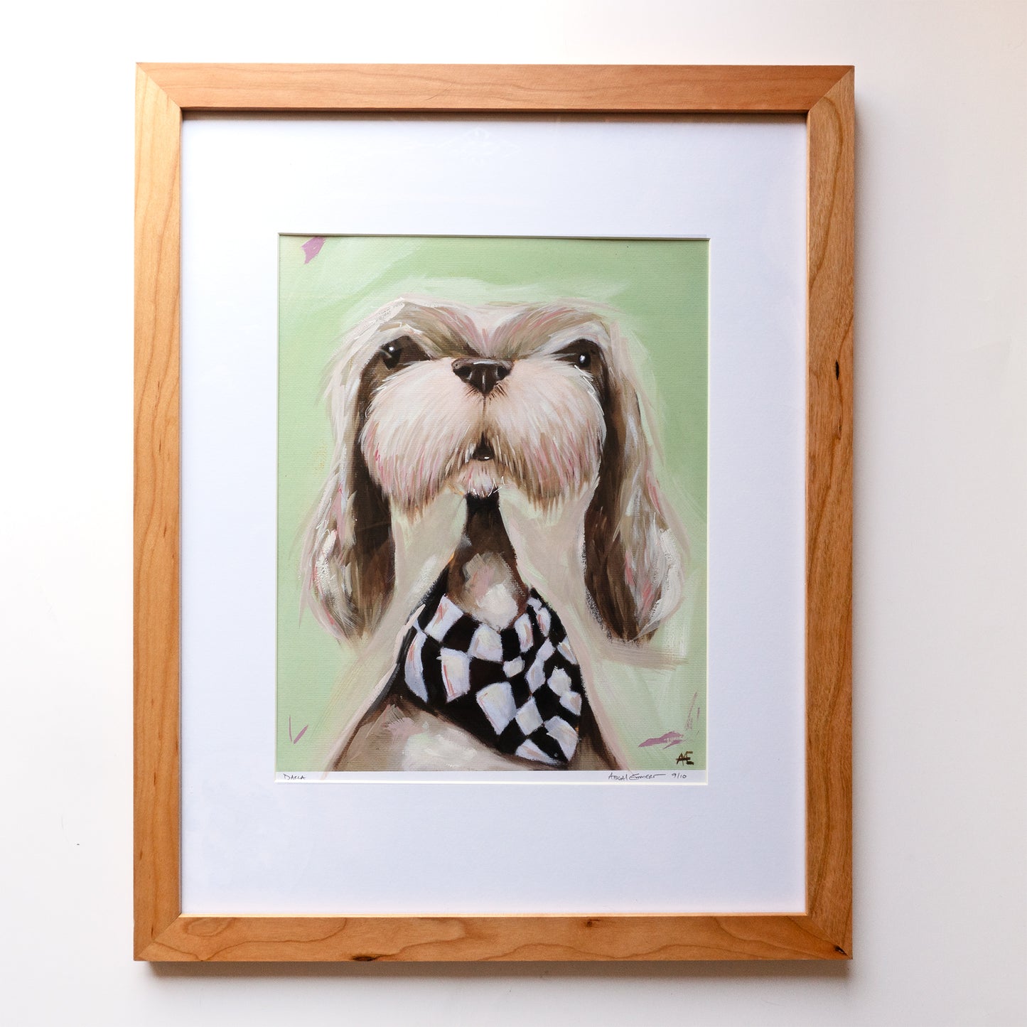 Darla the Shih Tzu | Limited Edition Hand-Embellished Fine Art Print