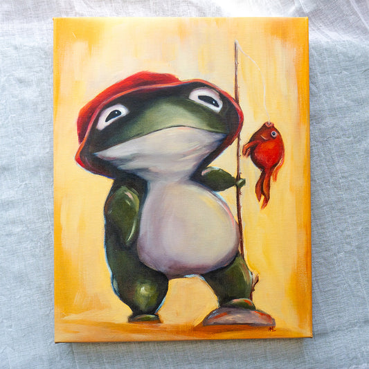 Hopscotch's Catch | Art Print