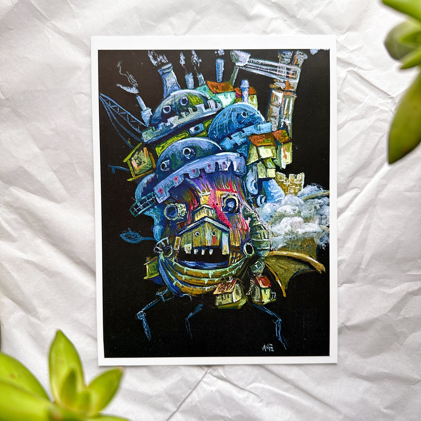 Howl's Moving Castle, Fan Art | Art Print