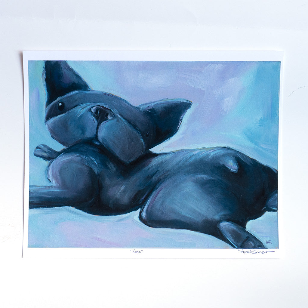 Nora, French Bulldog | Art Print