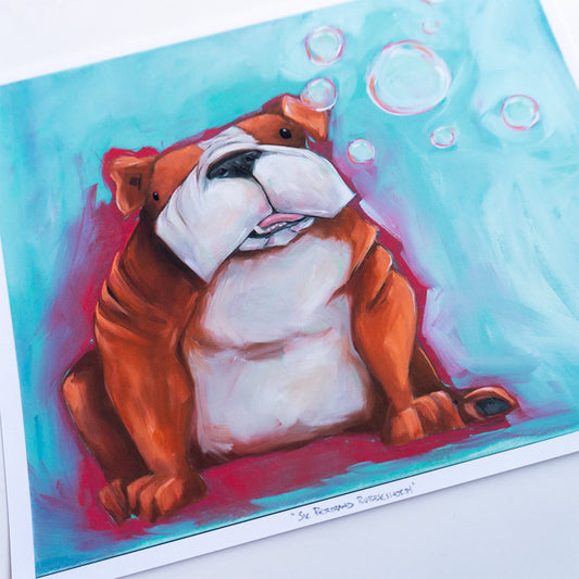 Sir Bertrand Bubblesworth | Art Print