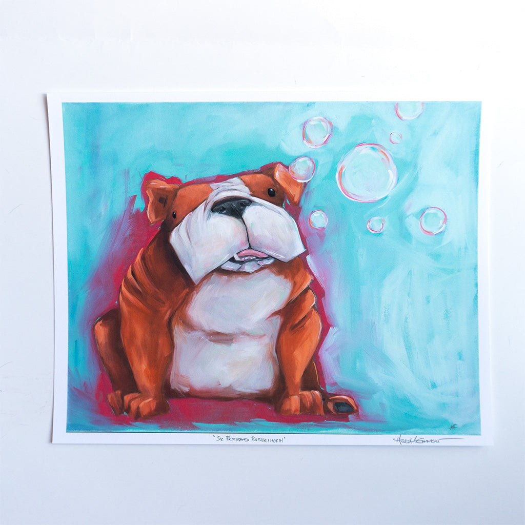 Sir Bertrand Bubblesworth | Art Print