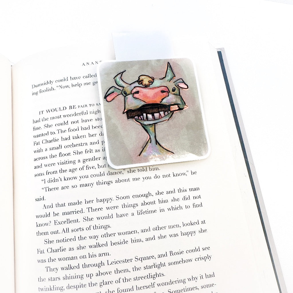 Example of the bookmark in a book-age.