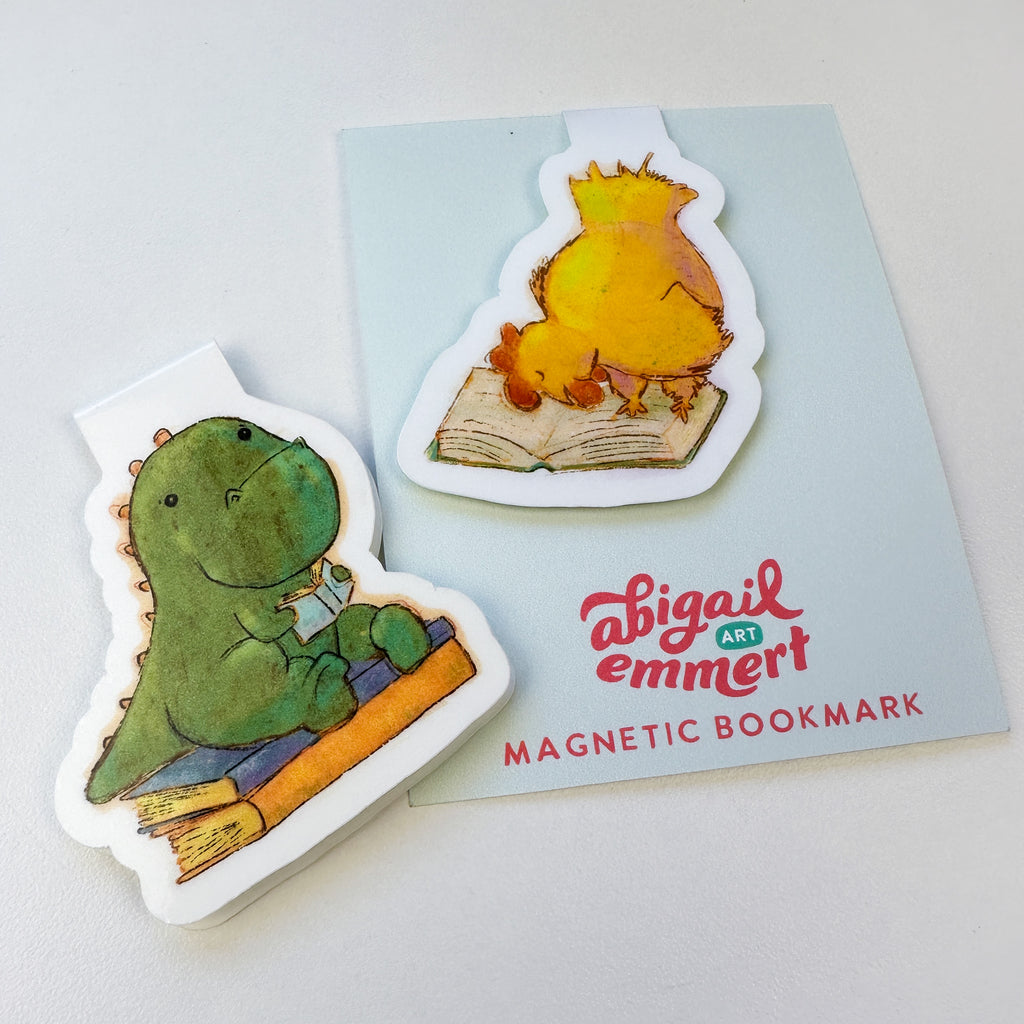 Dino | Magnetic Bookmark