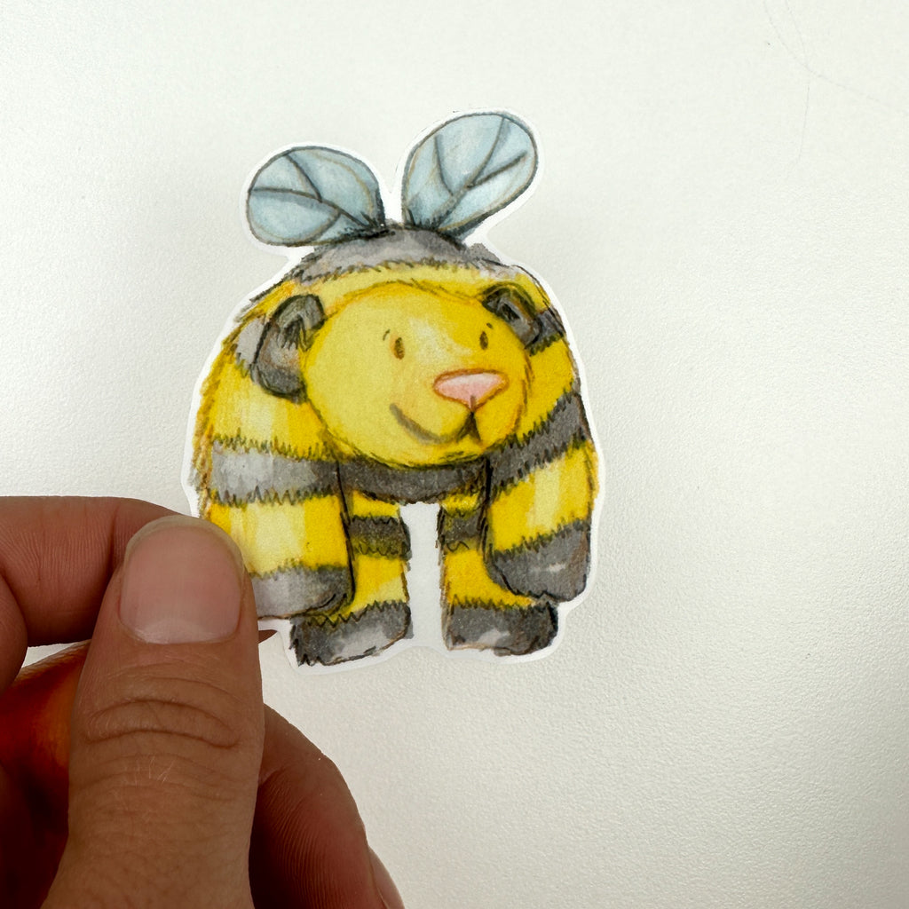 Bumble Bear Vinyl Sticker