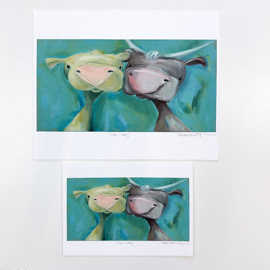 comparison of the 8x10 and 5x7 available print options.