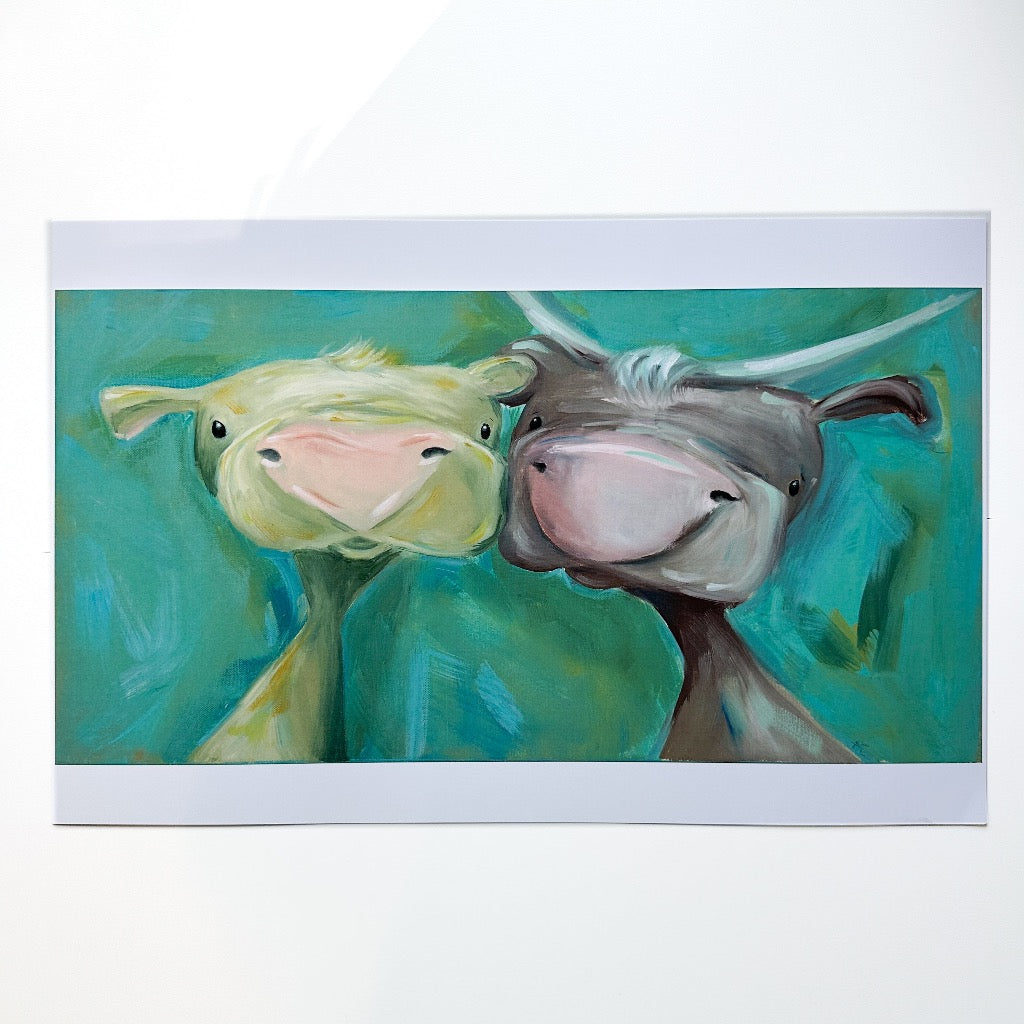 Opal & Nelly | Art Print