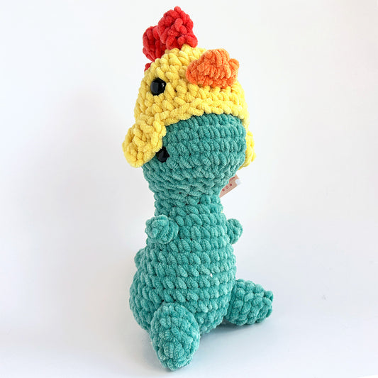 Chicken Dino Amigurumi Plush Animal