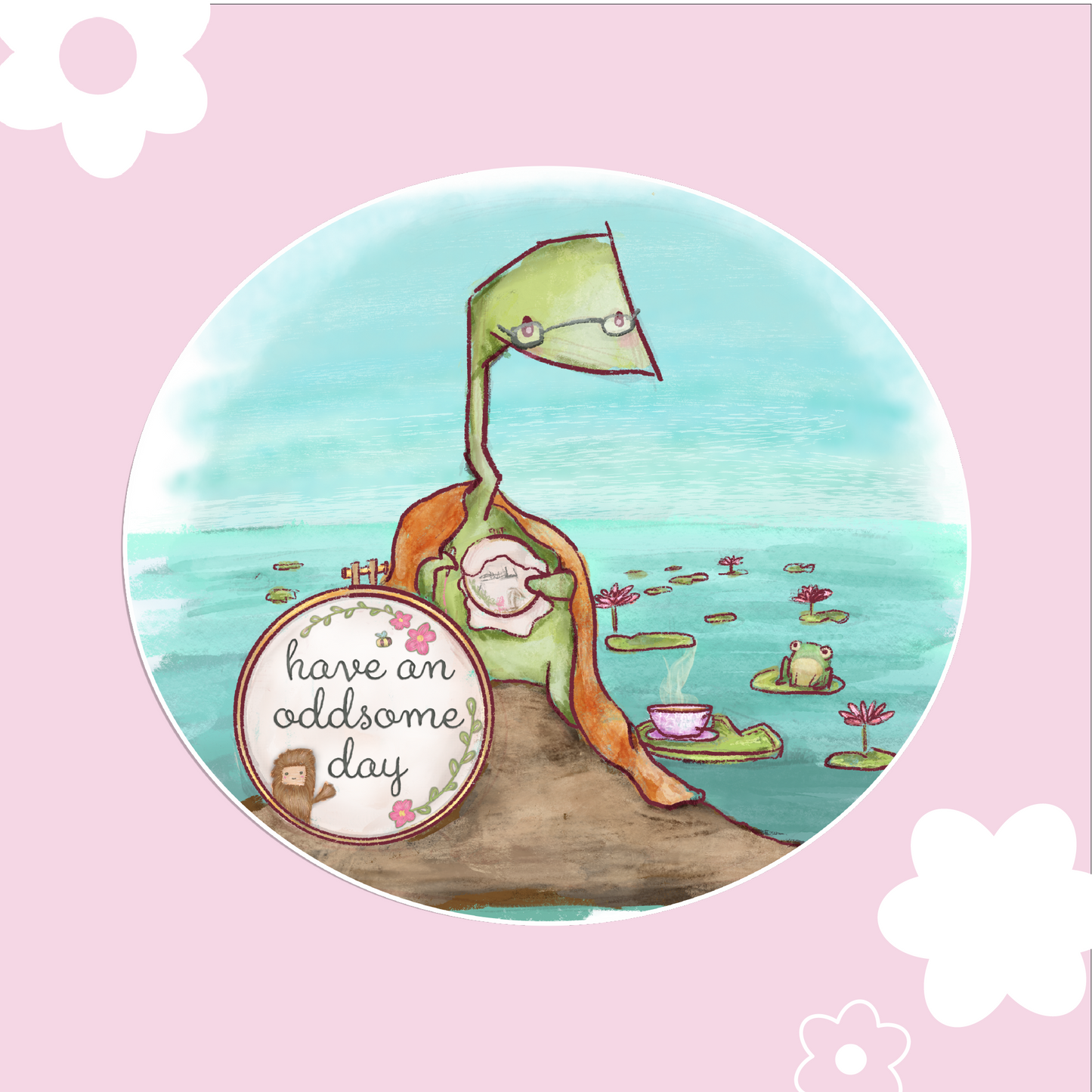 "Have an Oddsome Day" | Vinyl Sticker