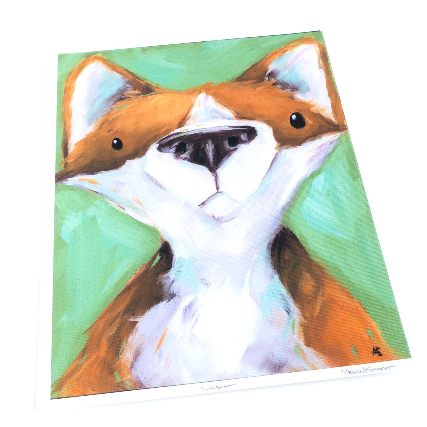 Cuthbert the Corgi/Fox | Art Print