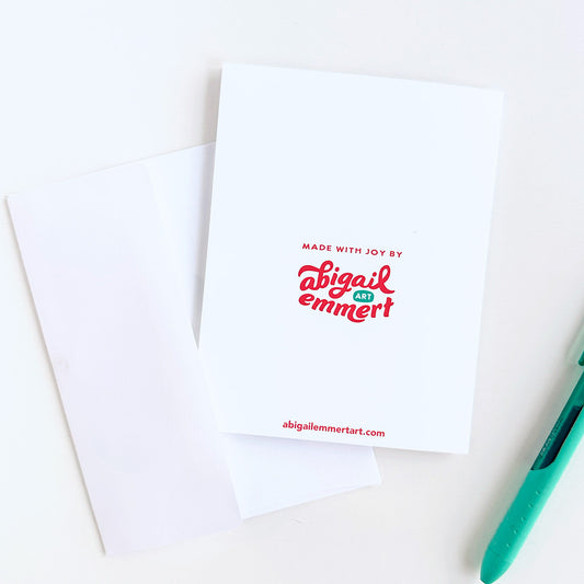 Dancing Cryptids Greeting Card