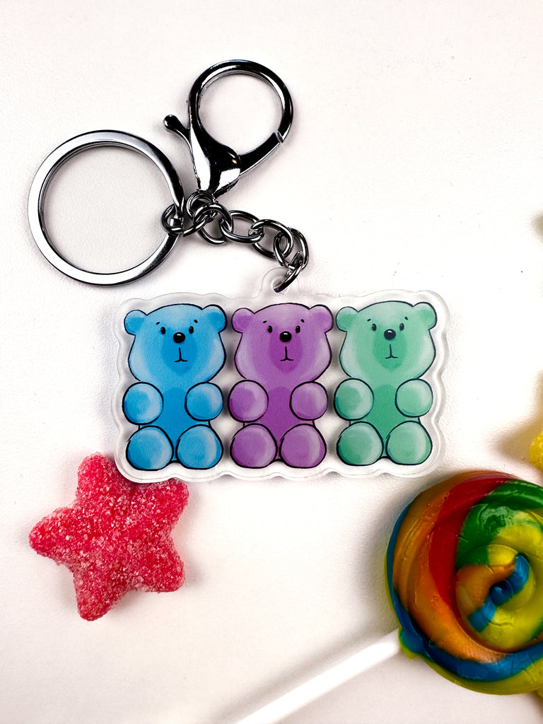 Gummy Bear Keychain