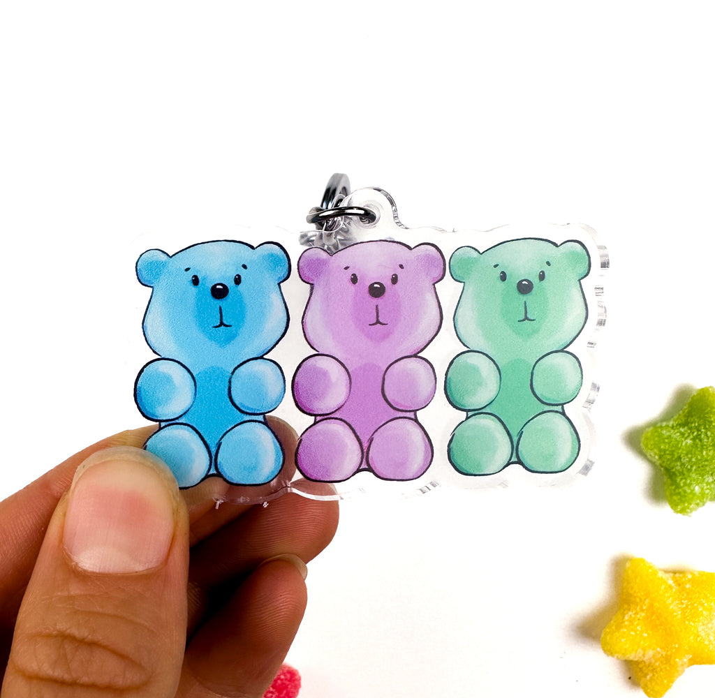 Gummy Bear Keychain