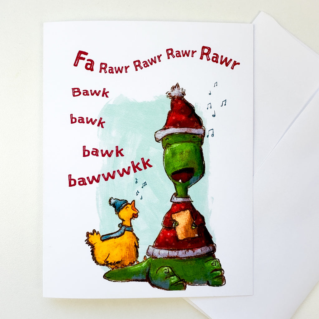 Holiday Harmony Greeting Card