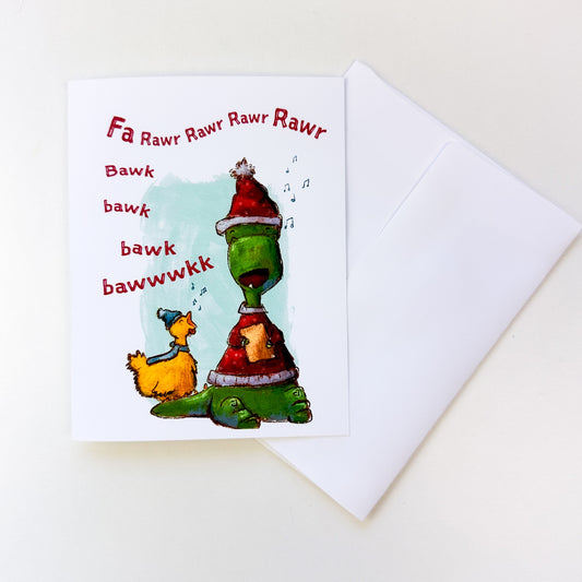 Holiday Harmony Greeting Card