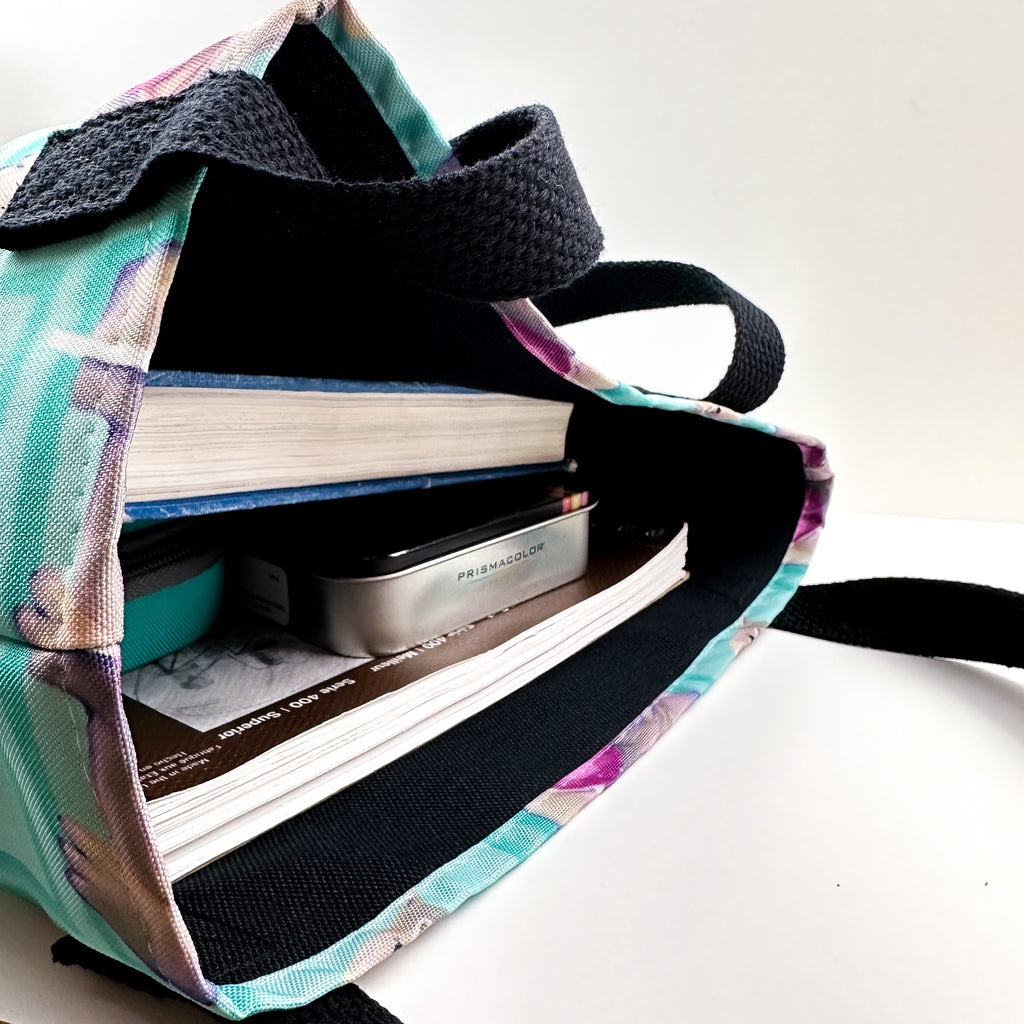 Interior of bag, showing that it can hold a LOT!