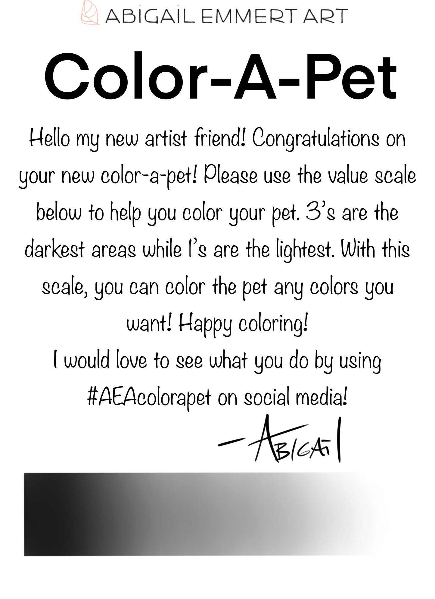 Color A Pet