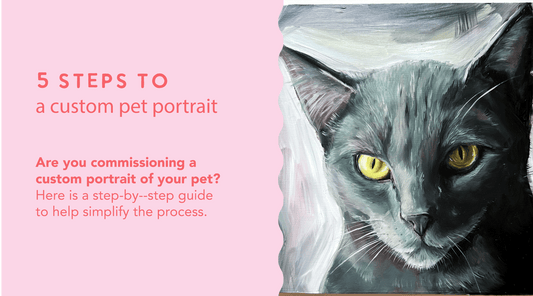 How to Commission a Pet Portrait Painting