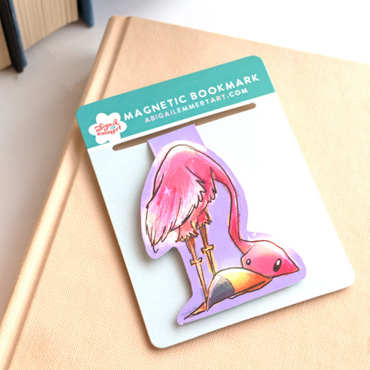 Flamingo |  Magnetic Bookmark