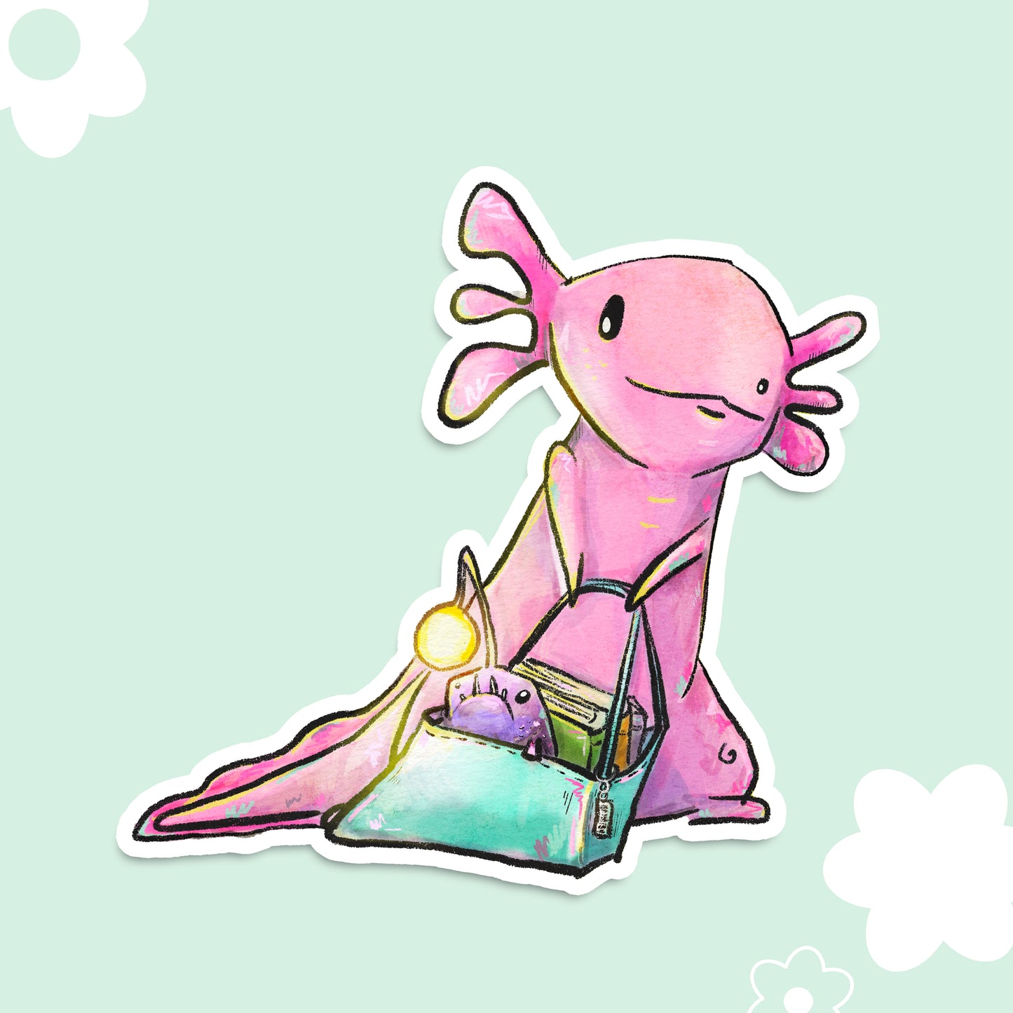 Axolotl | Vinyl Sticker