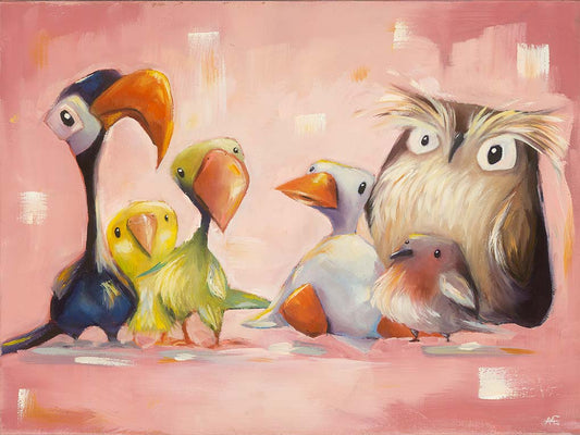 Birdwatching  | Art Print
