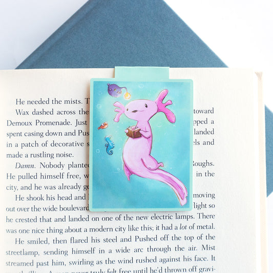 Axolotl  |  Magnetic Bookmark