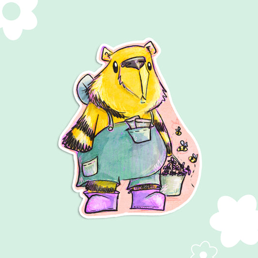 Bumble Bear, Version 2 | Vinyl Sticker