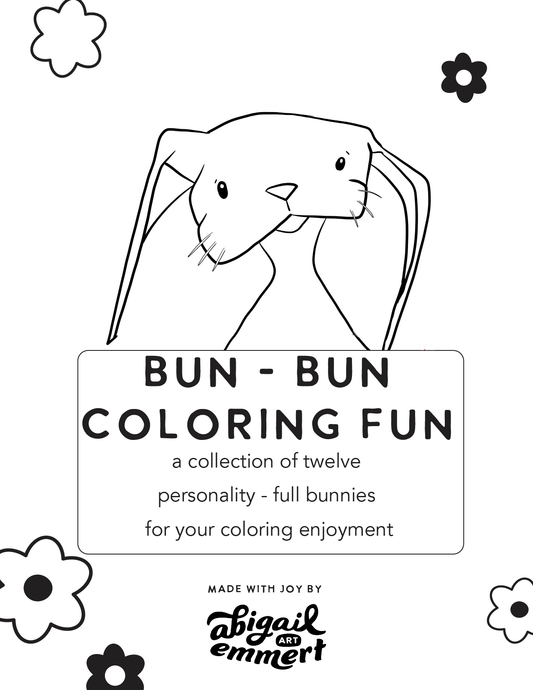 Bunny Coloring Book