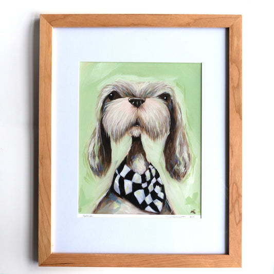 Darla the Shih Tzu | Limited Edition Hand-Embellished Fine Art Print
