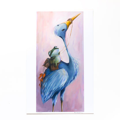 The Fishermen (Hopscotch & The Heron) | Art Print