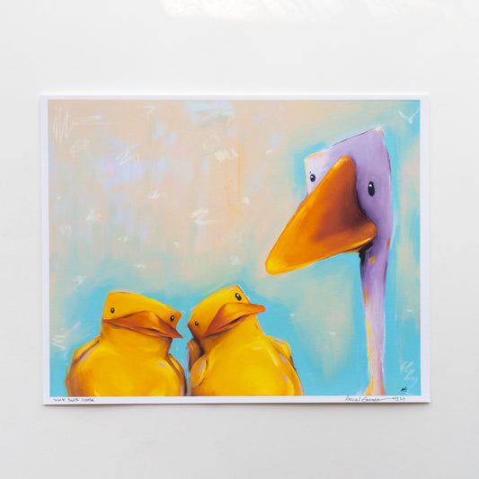 Duck Duck Goose  | Art Print