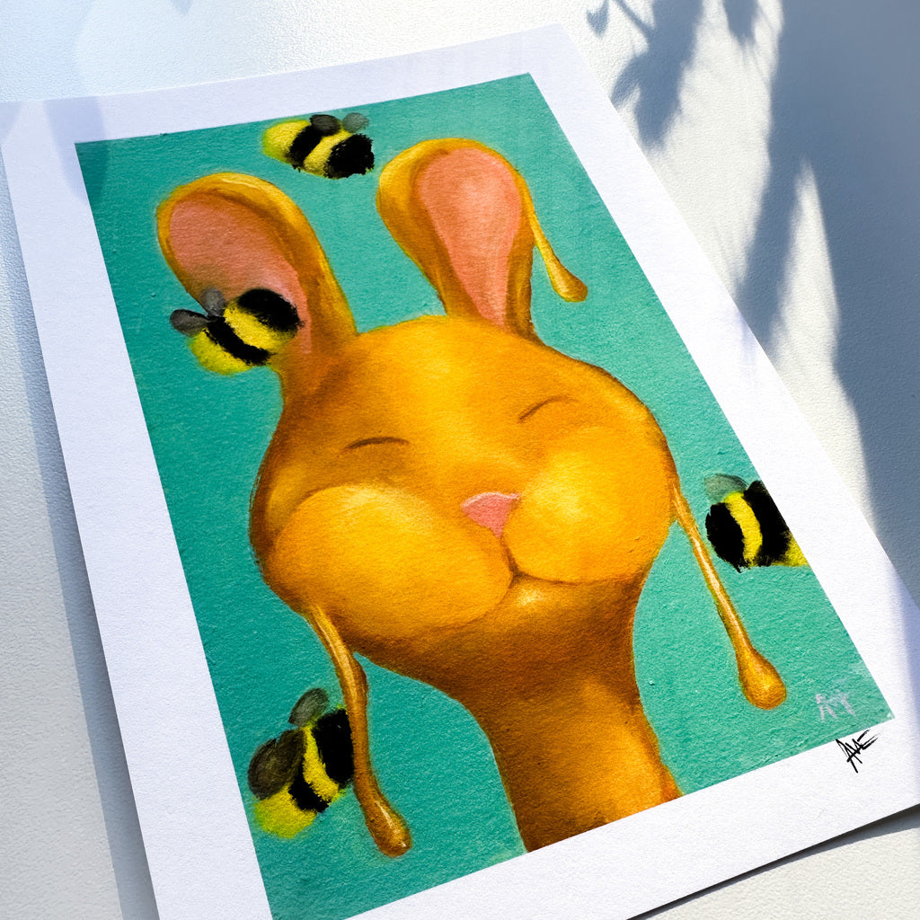Honey Bunny Print