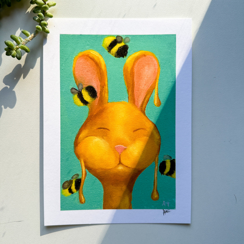 Honey Bunny Print