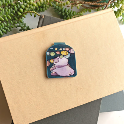 Panda & Lanterns |  Magnetic Bookmark