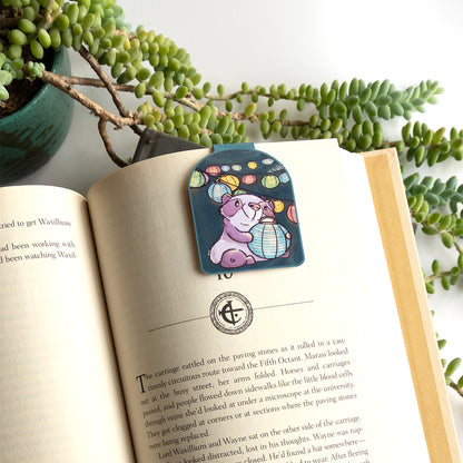 Panda & Lanterns |  Magnetic Bookmark