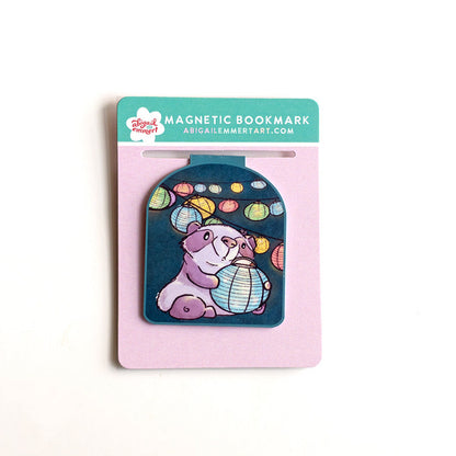 Panda & Lanterns |  Magnetic Bookmark