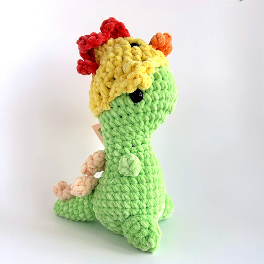 Chicken Dino Amigurumi Plush Animal