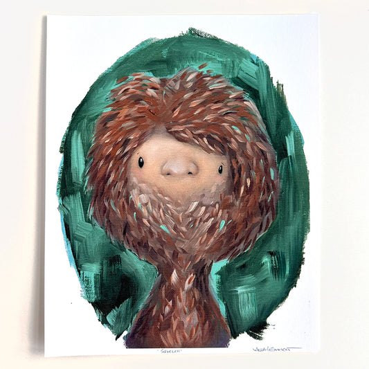 Squelch the Sasquatch | Art Print