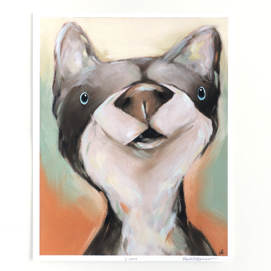 Elroy the Husky | Art Print