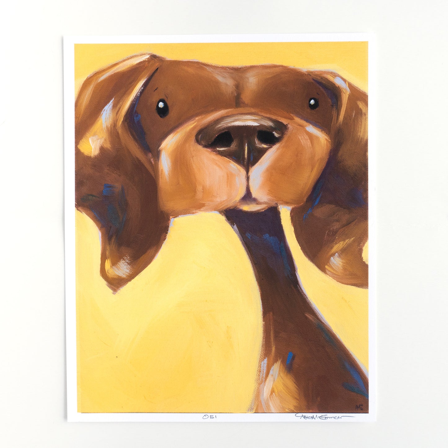 Obi the Dachshund | Art Print