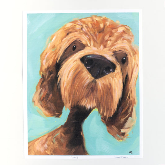 Dudley the Doodle Dog | Art Print