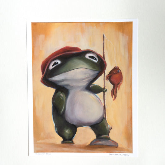 Hopscotch's Catch | Art Print